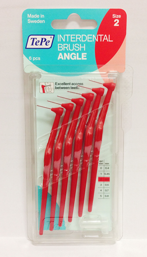 Obrázek z TePe ANGLE 0,5 mm mezizubní kartáčky 6 ks 