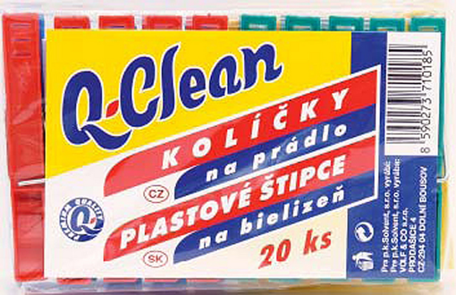 Obrázek z Q Home kolíčky na prádlo 20 ks 