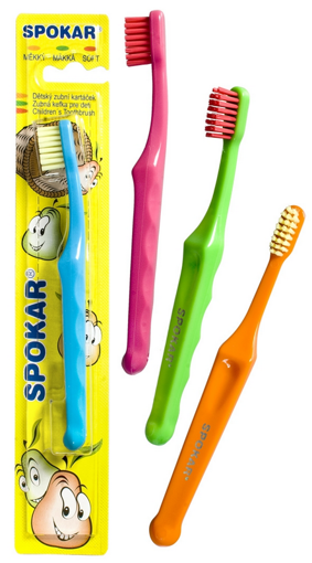 Obrázek z SPOKAR 3432 dětský zubní kartáček 1 ks 