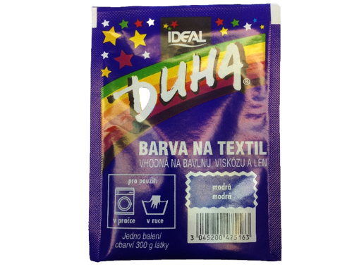 Obrázek z Duha barva na textil odstín 16 Modrá 15 g 