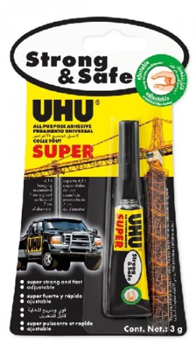 Obrázek z UHU lepidlo Strong & Safe 3 g 