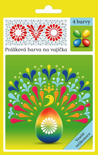 Obrázek z OVO 4 práškové barvy na vajíčka sada 4 barvy á 5 g 