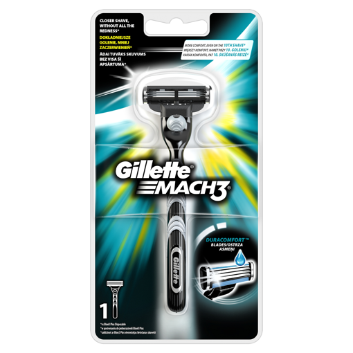 Obrázek z Gillette Mach3 holící strojek 