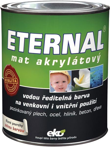 Obrázek z Eternal mat akrylátový 01 bílá 0,7 kg 