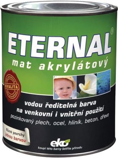 Obrázek z Eternal mat akrylátový 017 světle žlutá 0,7 kg 