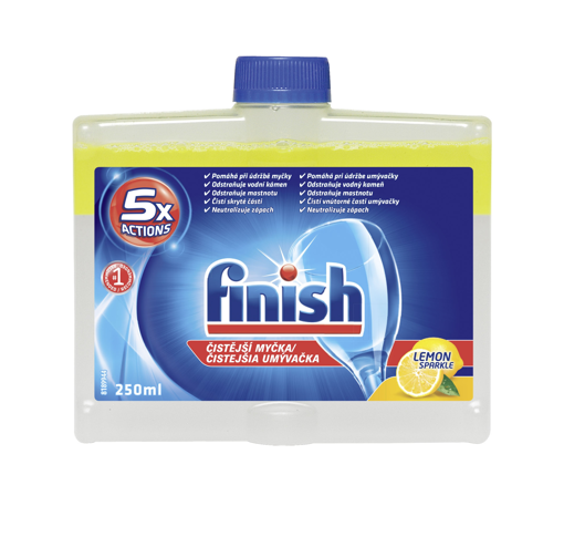Obrázek z Finish čistič myčky Lemon 250 ml 