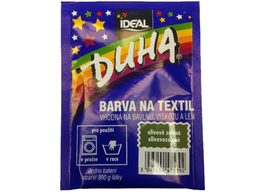 Obrázek z Duha barva na textil odstín 39 Olivově zelená 15 g 