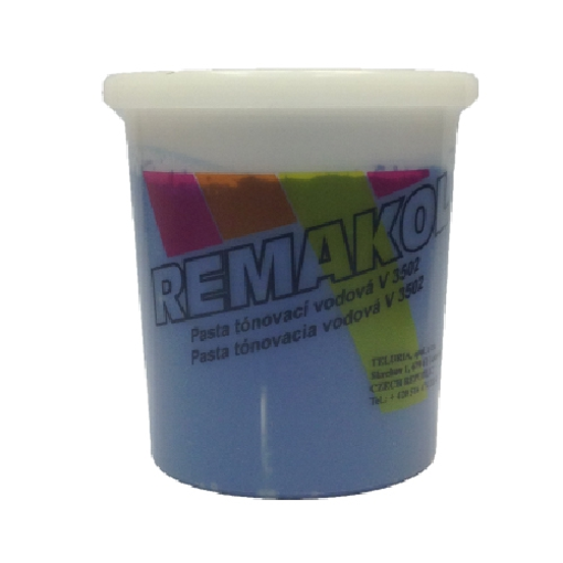 Obrázek z Remakol modrý 0482 Pasta tónovací vodová V 3502 0,25 kg 