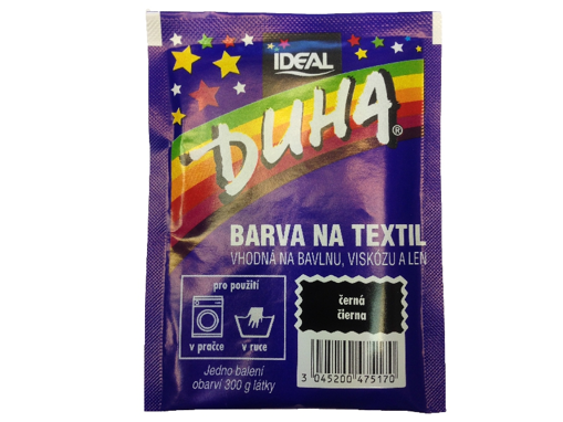 Obrázek z Duha barva na textil odstín 17 Černá 15 g 