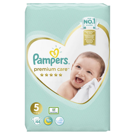 Obrázek z Pampers premium care 5 JUNIOR 11-16 kg 44 ks 