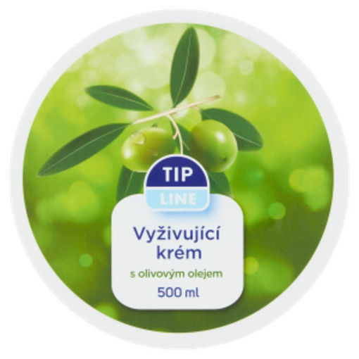 Obrázek z Tip Line vyživující krém s oliv.olejem 500ml 