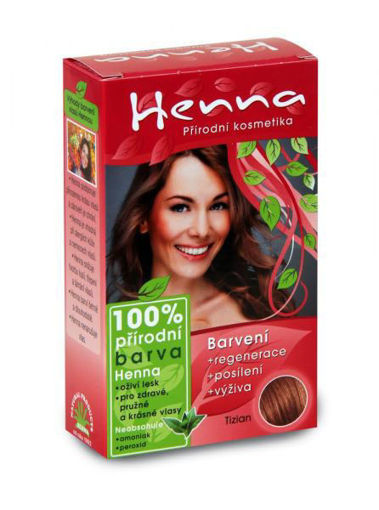 Obrázek z Henna 100% přírodní barva na vlasy Tizian 
