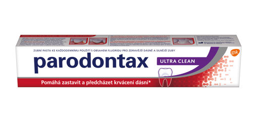 Obrázek z Parodontax Ultra Clean zubní pasta s obsahem fluoridu 75 ml 