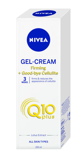 Obrázek z Nivea Q10 plus zpevňující gel proti celulitidě celullulite gel-cream 200 ml 