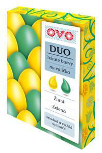 Obrázek z OVO Tekuté barvy DUO žlutá/zelená 2x20 ml 