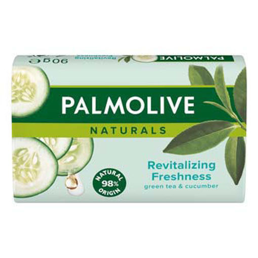 Obrázek z Palmolive Naturals Green tea & Cucumber toaletní mýdlo 90 g 