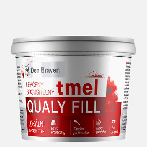 Obrázek z Den Braven Šlehaný sádrový brousitelný tmel 500 ml 