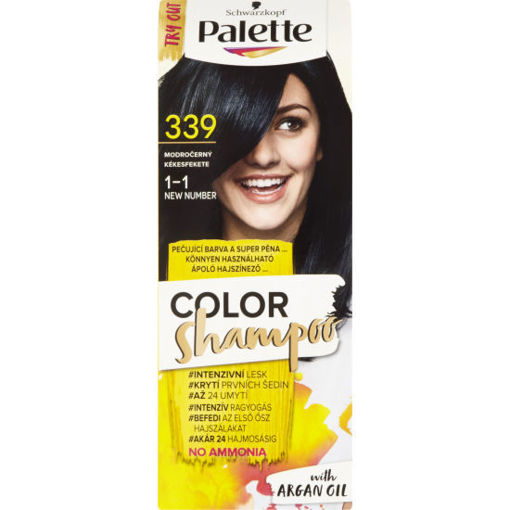 Obrázek z Palette Color Shampoo 339, 1-1 Modro-černý 