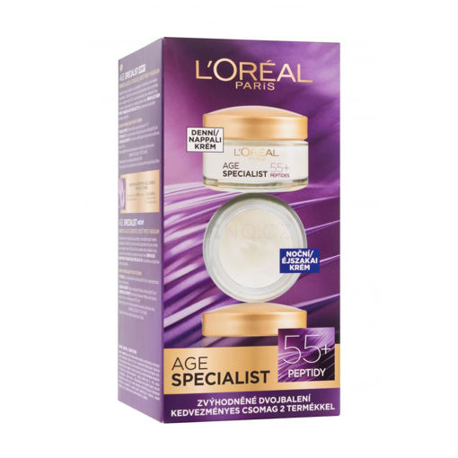 Obrázek z L'Oréal Paris Age Specialist 55+ sada denní a noční krém 2 x 50 ml 