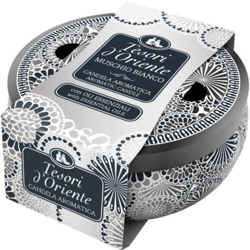 Obrázek z Tesori d´Oriente vonná svíčka Muschio Bianco White Musk 200 g 