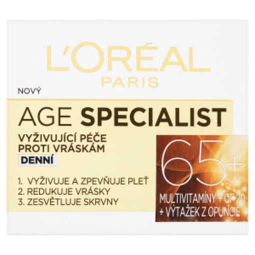 Obrázek z L'Oréal Age Specialist 65+ vyživující denní krém proti vráskám 50 ml 