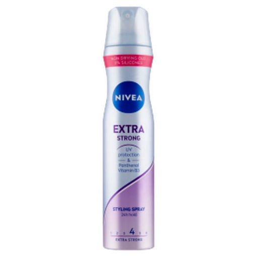 Obrázek z Nivea Extra Strong lak na vlasy extra silně tužící 250 ml 