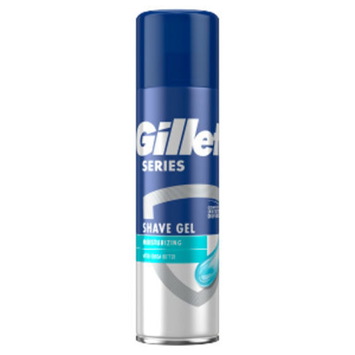 Obrázek z Gillette Series Moisturizing hydratační gel na holení s kakaovým máslem 200 ml 