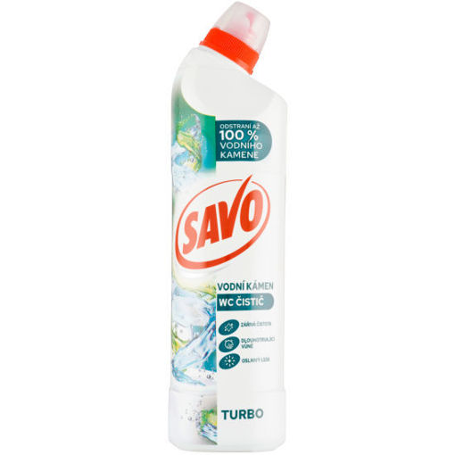 Obrázek z Savo Turbo WC čistič proti vodnímu kameni 700 ml 