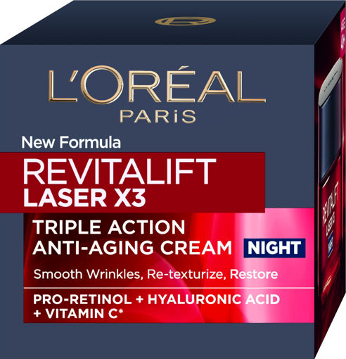 Obrázek z L'Oréal Revitalift Laser X3 noční 50 ml 