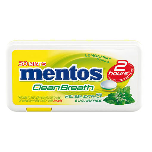 Obrázek z Mentos CleanBreath Lemonmint 21 g 