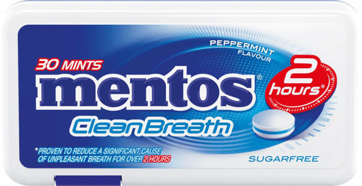 Obrázek z Mentos CleanBreath peppermint 21 g 