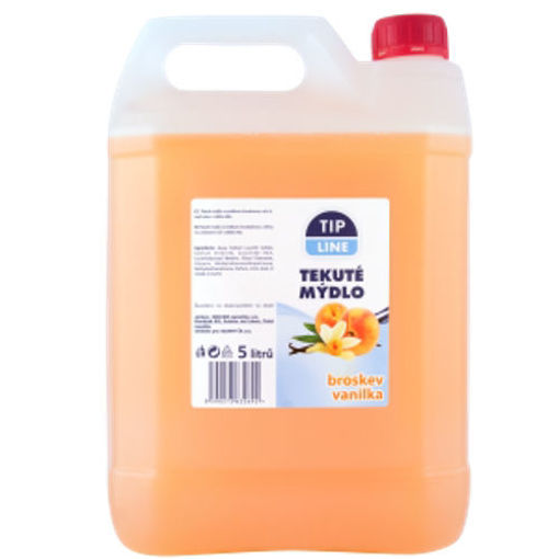 Obrázek z Tip Line tekuté mýdlo 5l broskev 