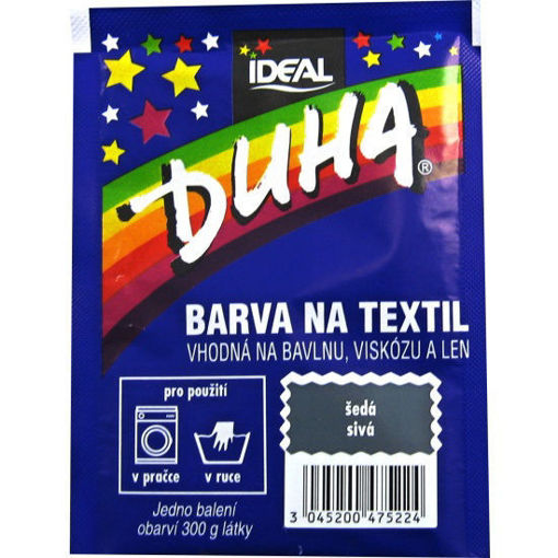 Obrázek z Duha barva na textil odstín 22 Šedá 15 g 