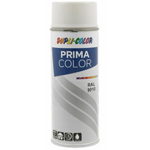 Obrázek z Prima sprej RAL 9010 bílá lesklá 500 ml 