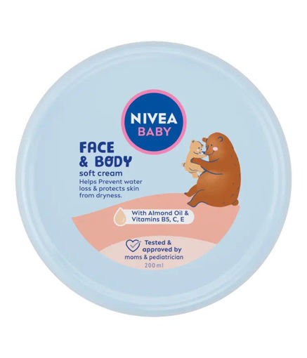 Obrázek z Nivea Baby Hydratační krém obličej, tělo 200 ml 