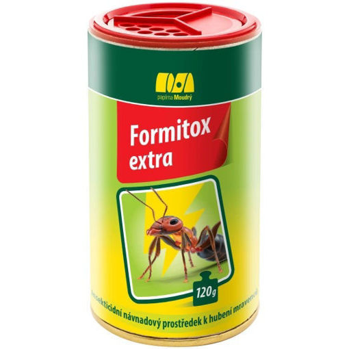 Obrázek z Formitox Extra insekticid k likvidaci mravenců, švábů, rybenek a much 120 g 