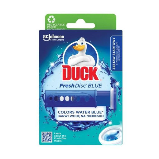 Obrázek z Duck Fresh Discs Blue WC gel 36 ml 