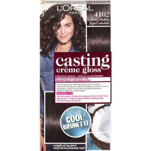Obrázek z L'Oréal Casting Creme Gloss 410 Ledová čokoláda 