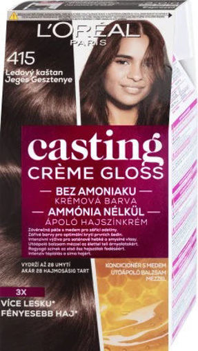 Obrázek z L'Oréal Casting Creme Gloss 415 Ledový kaštan 