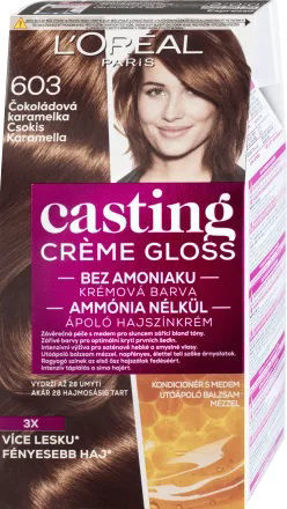 Obrázek z L'Oréal Paris Casting Crème Gloss 603 Čokoládová karamelka 