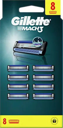 Obrázek z Gillette Mach 3 náhradní břity 8 ks 
