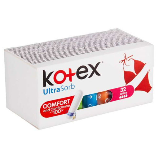 Obrázek z Kotex Super Tampons 32 ks 