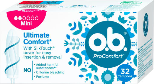 Obrázek z O.B. ProComfort mini tampony 32 ks 