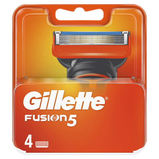 Obrázek z Gillette Fusion náhradní hlavice 4 ks 