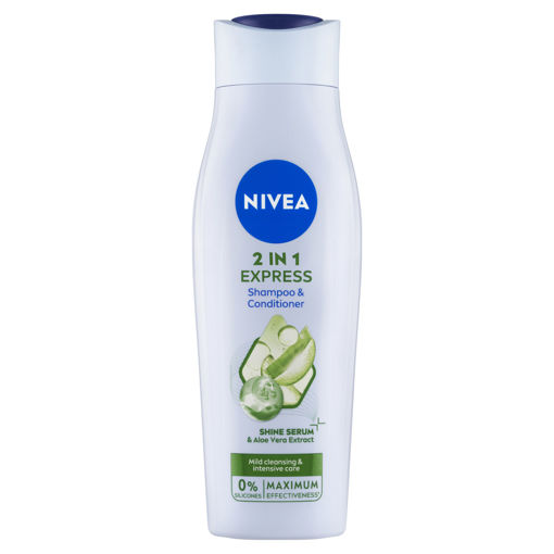 Obrázek z Nivea 2in1 Express šampon a kondicionér 250ml 