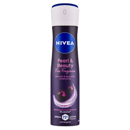 Obrázek z Nivea Pearl & Beauty Black sprej antiperspirant 150ml 