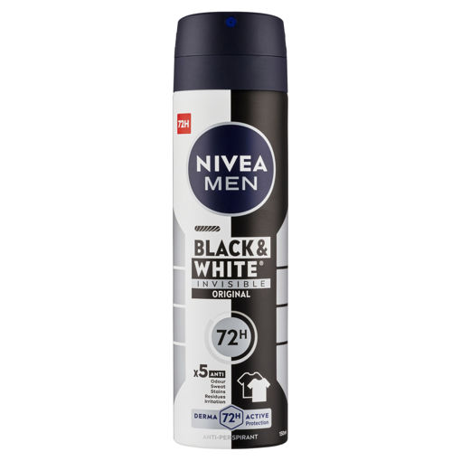 Obrázek z Nivea Men Invisible for Black & White Power deospray 150 ml 