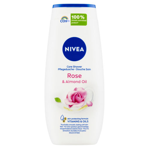 Obrázek z Nivea Rose & Almond Oil Pečující sprchový gel 250ml 