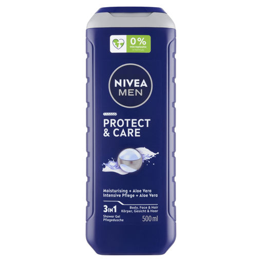 Obrázek z Nivea Men Protect & Care 3 v 1 Sprchový gel 500ml 