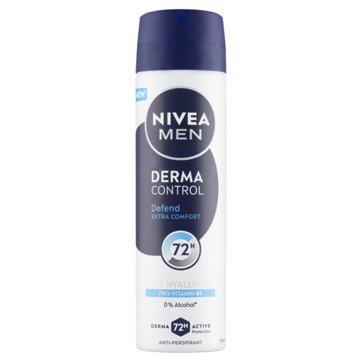 Obrázek z Nivea Men Derma Control Defend Sprej antiperspirant 150ml 
